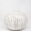 MONDAYS - Giant Lava Moon Vase in Textured Lava Glaze on a Groggy Clay Body side view