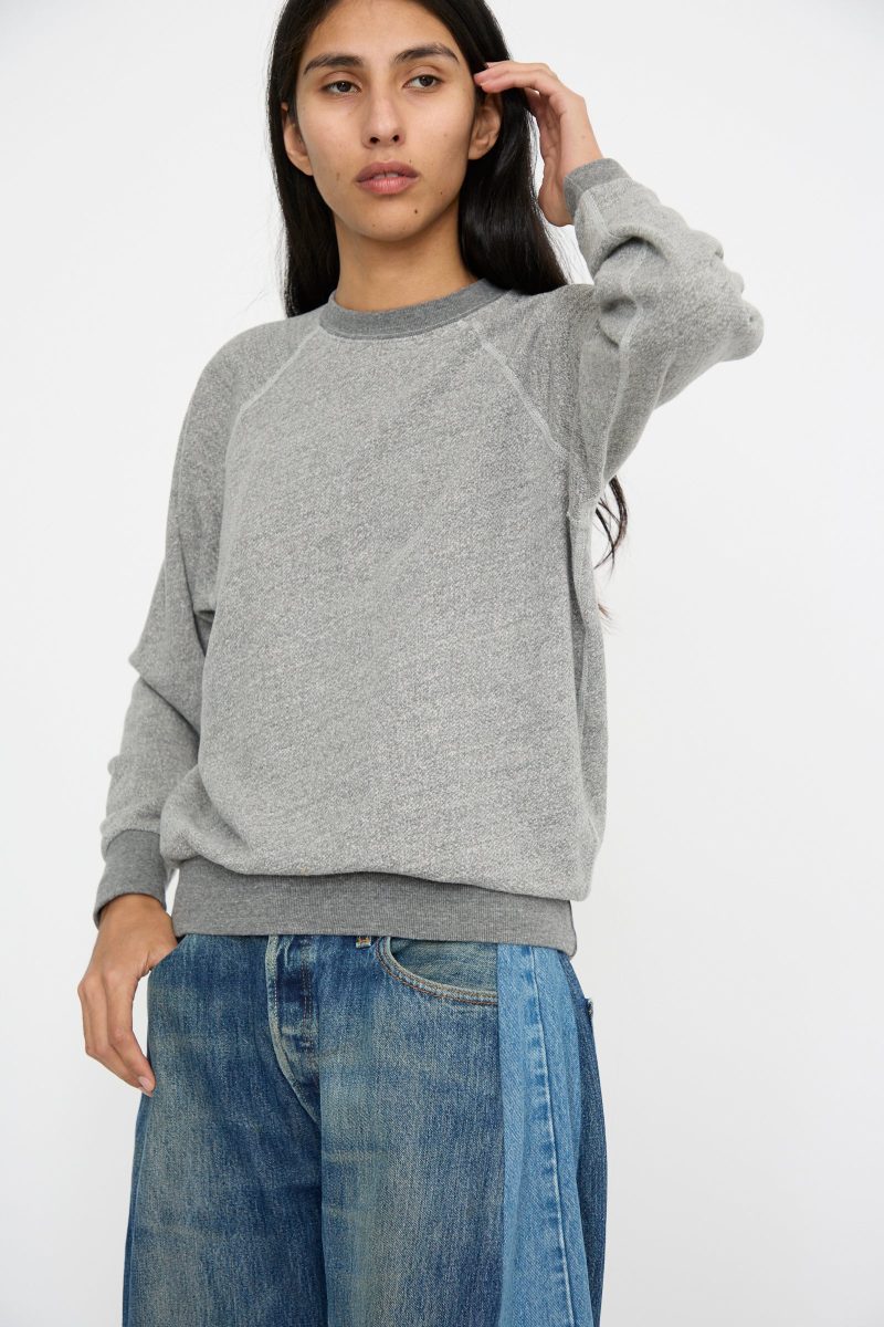 BSides CrewneckSweatshirt HeatherGrey Oroboro 4