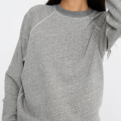 BSides CrewneckSweatshirt HeatherGrey Oroboro 6