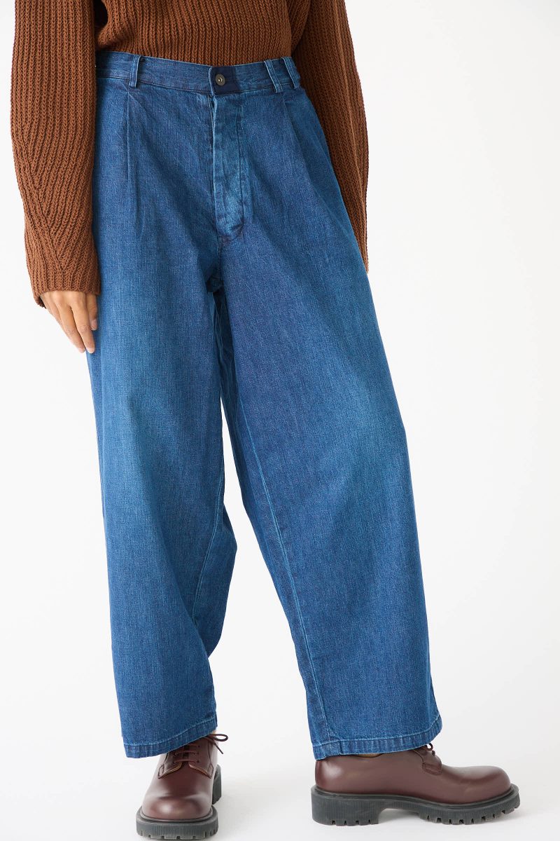 Chimala 8ozDenimTrouser Indigo Oroboro 2