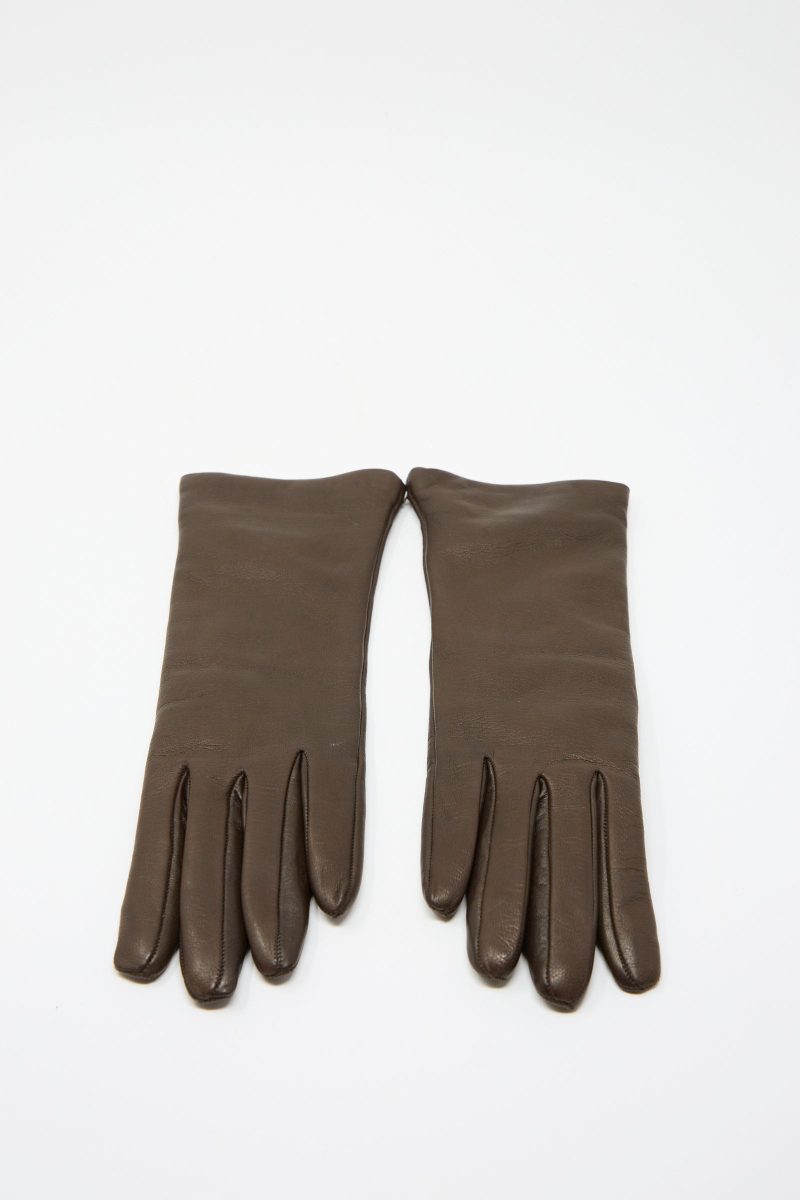 Clyde Lambskin CashmereClassicGlove Espresso Oroboro 1