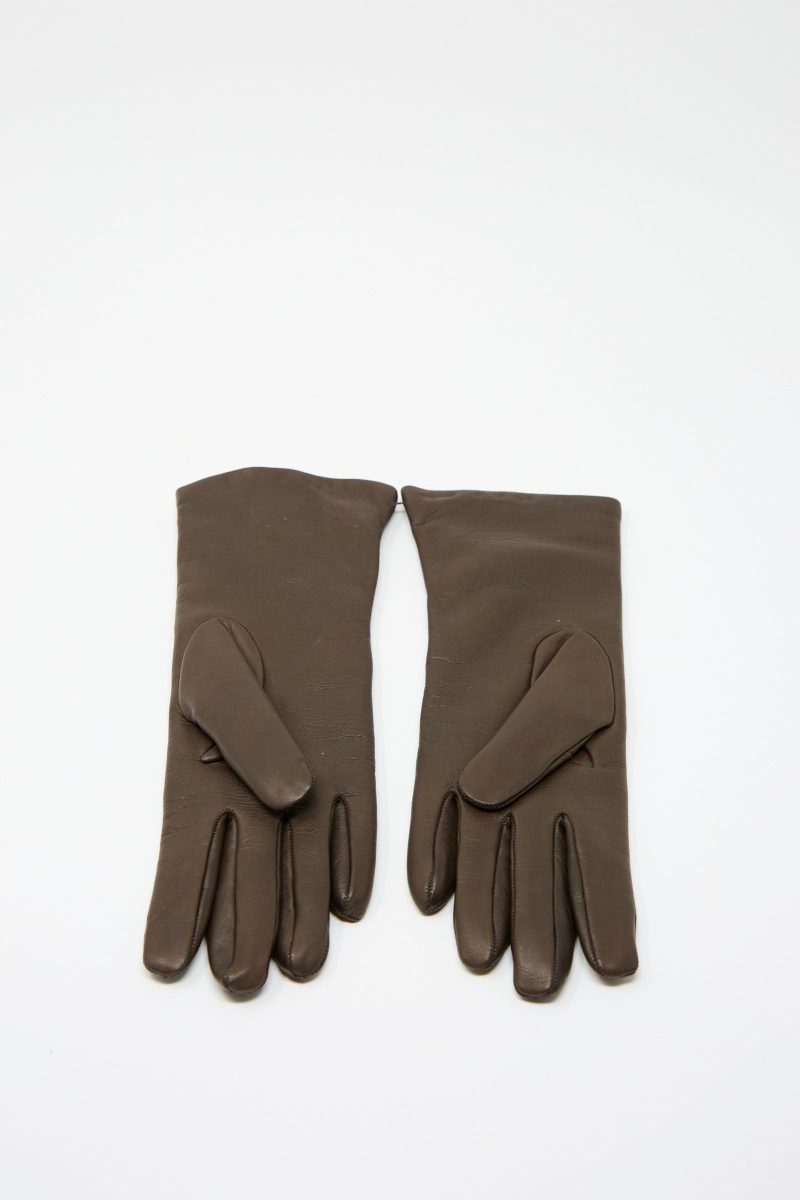 Clyde Lambskin CashmereClassicGlove Espresso Oroboro 2