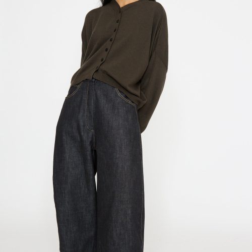 Cordera DenimCurvedPant Black Oroboro 1