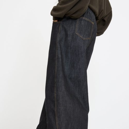 Cordera DenimCurvedPant Black Oroboro 6