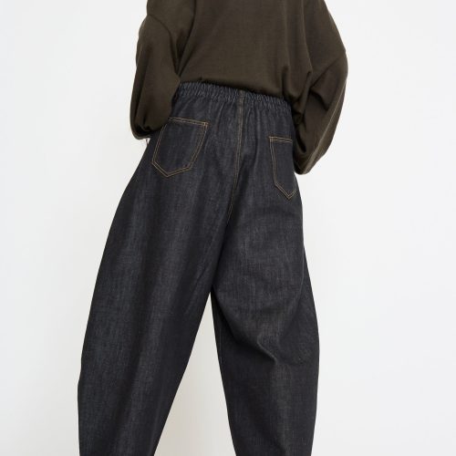 Cordera DenimCurvedPant Black Oroboro 7