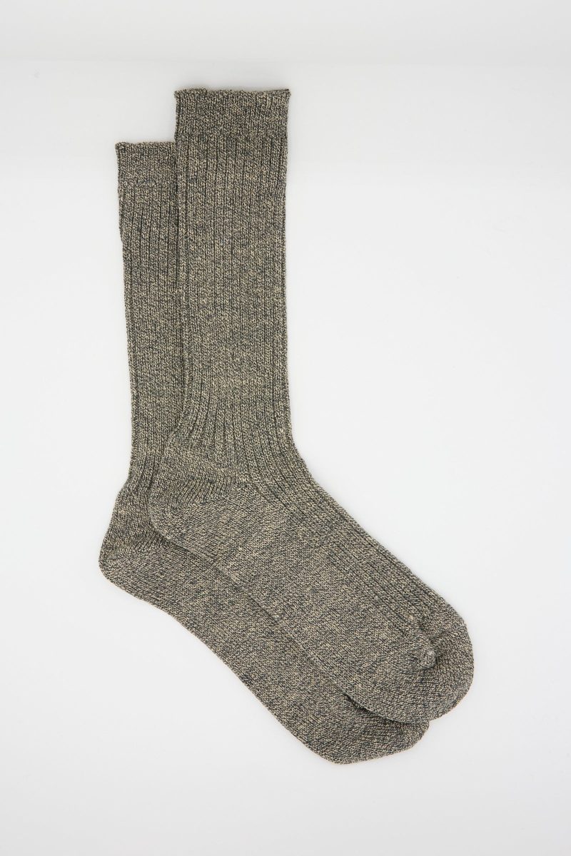 IchiAntiquites MixLinenSocks Gray Oroboro 2