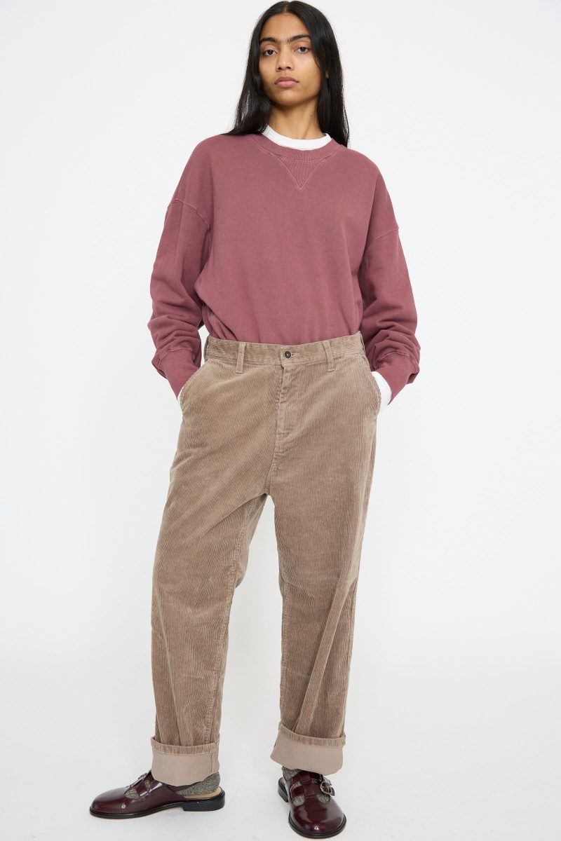 IchiAntiquites StretchCallCorduroyPants Mocha Oroboro 3