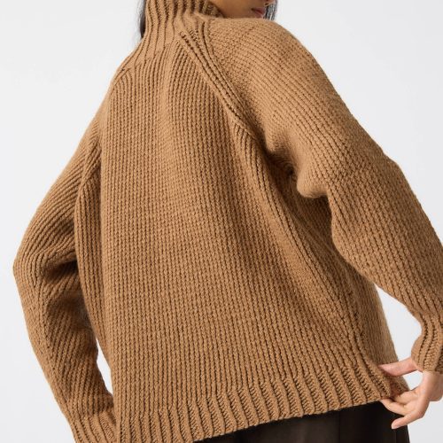 Jan JanVanEssche CamelWoolKnit68Sweater Natural Oroboro 4