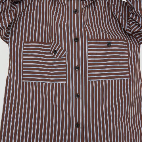 Kasmaria TaffetaSmockShirtDress Stripe Oroboro 2067