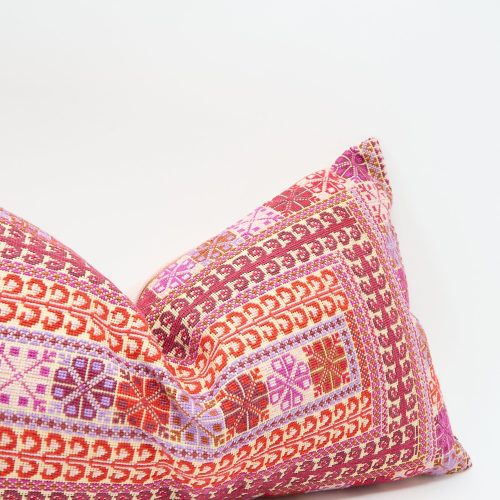 Kissweh YasminHandEmbroideredPillow Crimson Oroboro 3