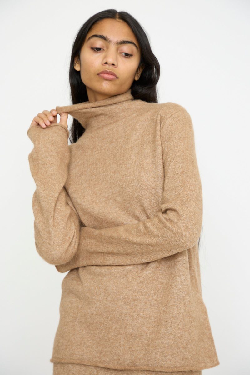 LaurenManoogian FunnelTurtleneck Camel Oroboro 3 3a83c550 130e 4e24 894f c49490d04081