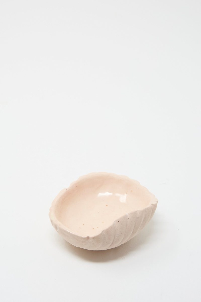 LostQuarry SmallCeramicShellDish LightPink Oroboro 2