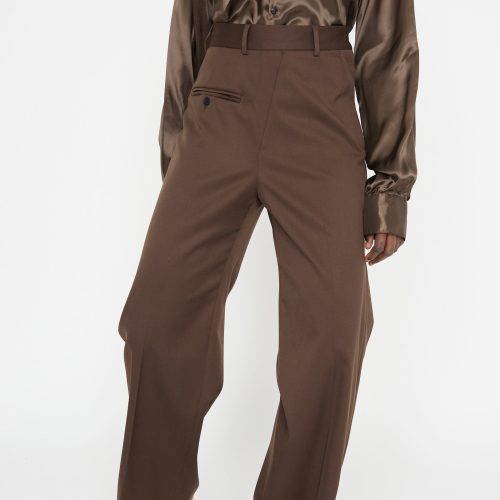 MM6 Pants DarkBrown Oroboro 2