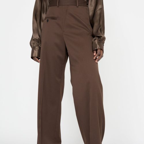 MM6 Pants DarkBrown Oroboro 3