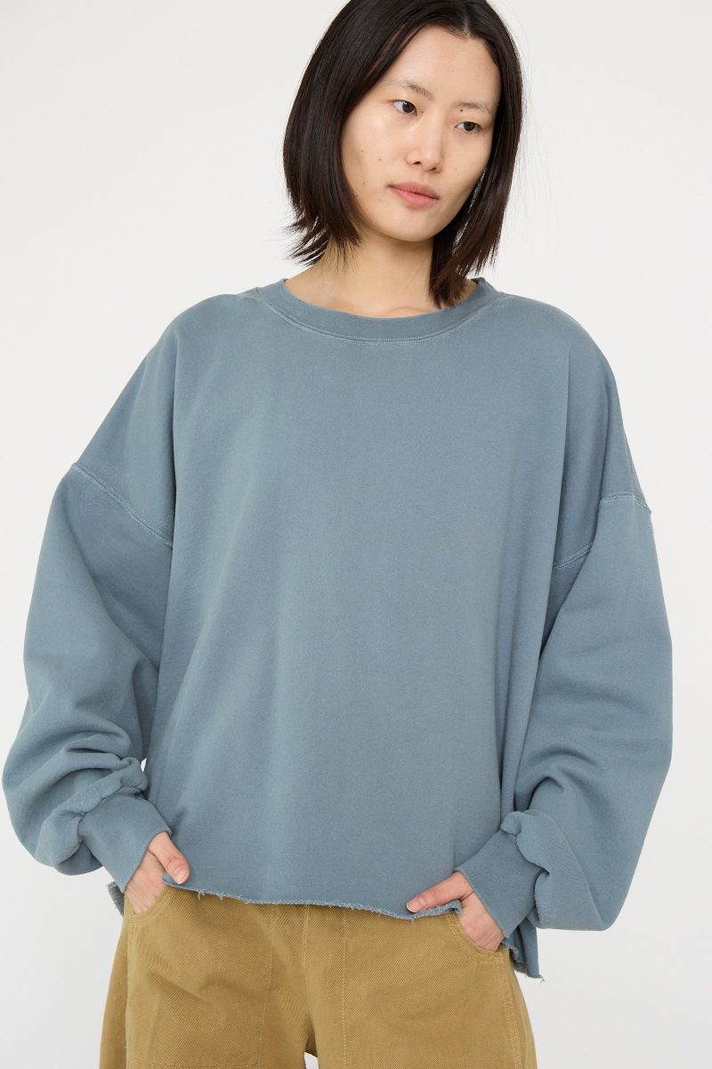 RachelComey FonderSweatshirt Petrol Oroboro 1