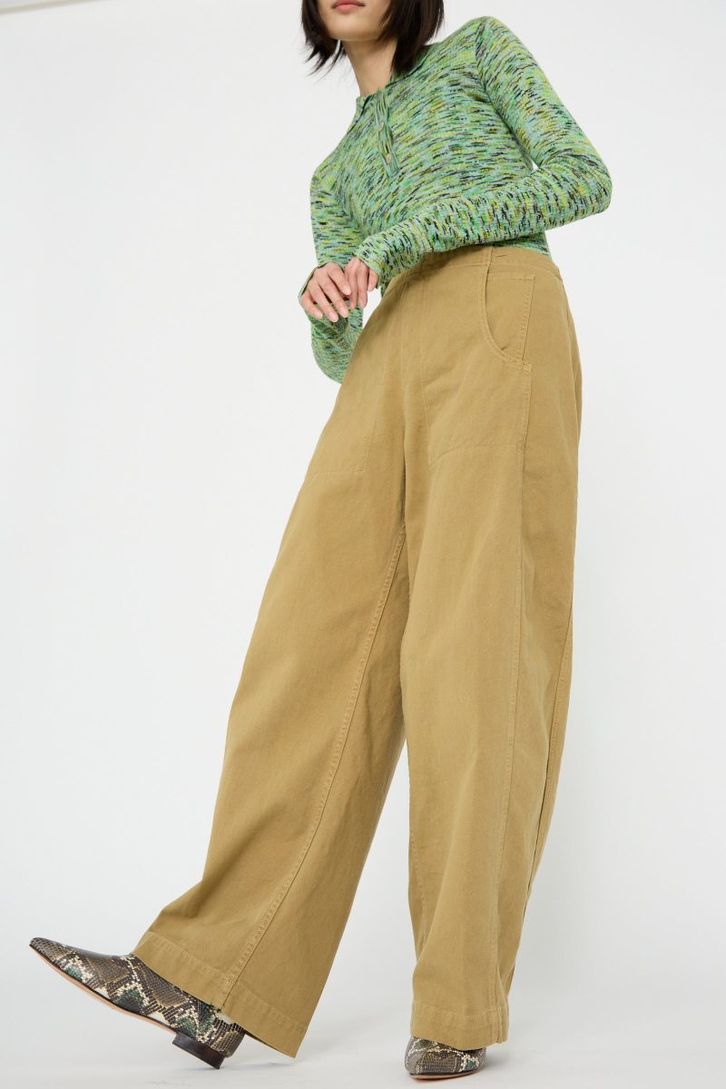 RachelComey TanyPant Olive Oroboro 3