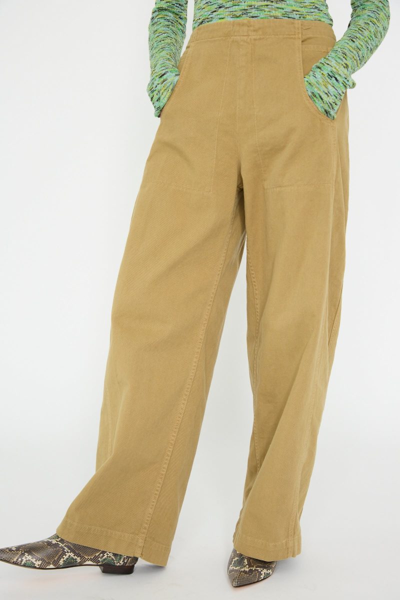 RachelComey TanyPant Olive Oroboro 4