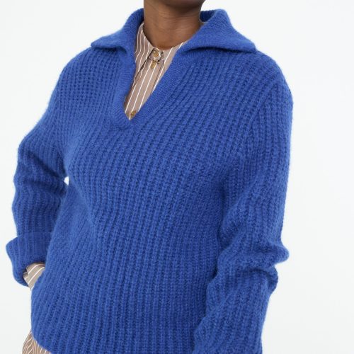 RejinaPyo ChunkyAlpacaAlisonSweater ElectricBlue Oroboro 1