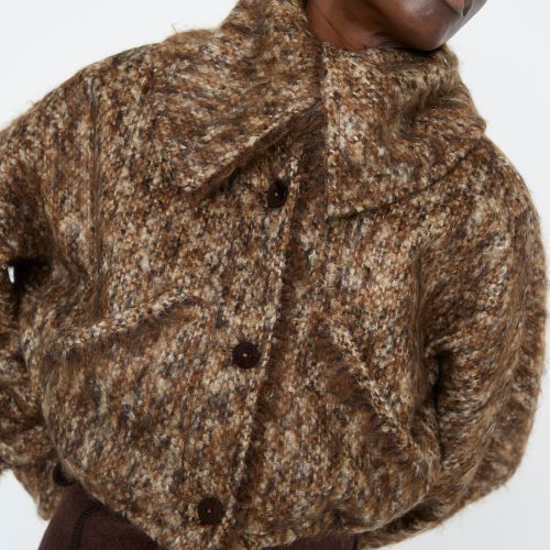 VeroniqueLeroy TweedBomberJacket Bronzewood Oroboro 6