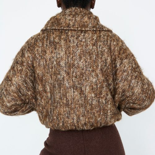 VeroniqueLeroy TweedBomberJacket Bronzewood Oroboro 8