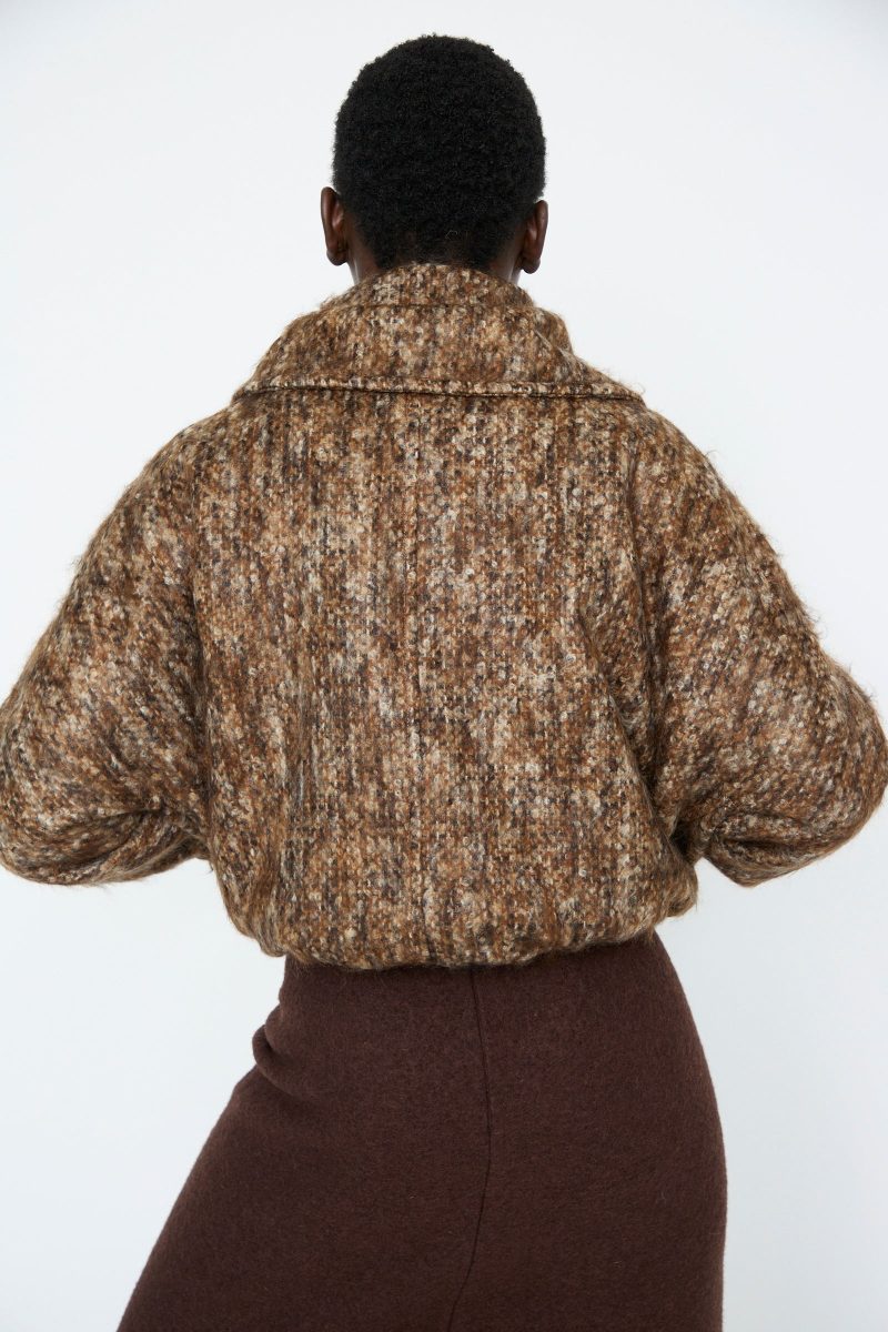 VeroniqueLeroy TweedBomberJacket Bronzewood Oroboro 8