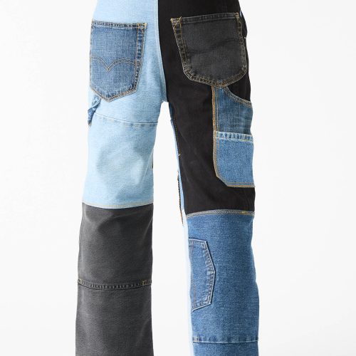 Wildrootz ReworkedJeans Blue BlackandGrey Oroboro 5