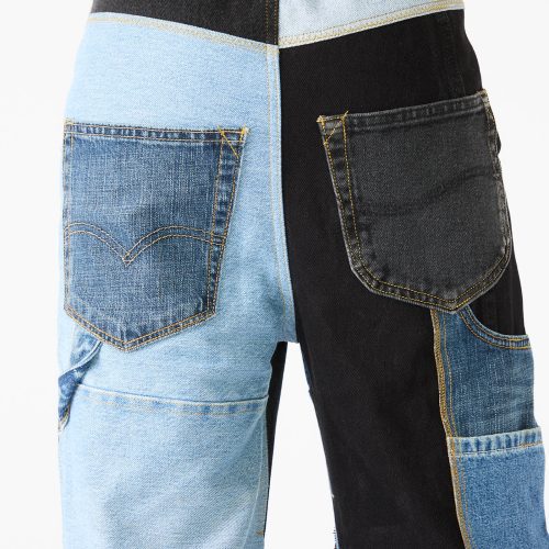 Wildrootz ReworkedJeans Blue BlackandGrey Oroboro 6