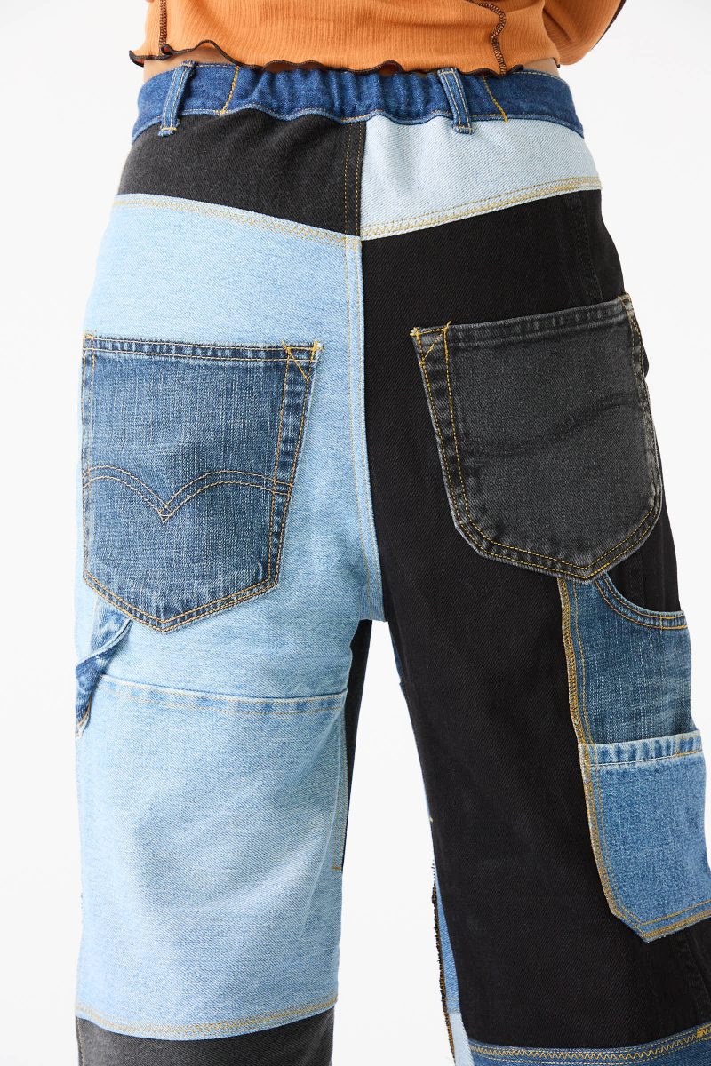 Wildrootz ReworkedJeans Blue BlackandGrey Oroboro 6