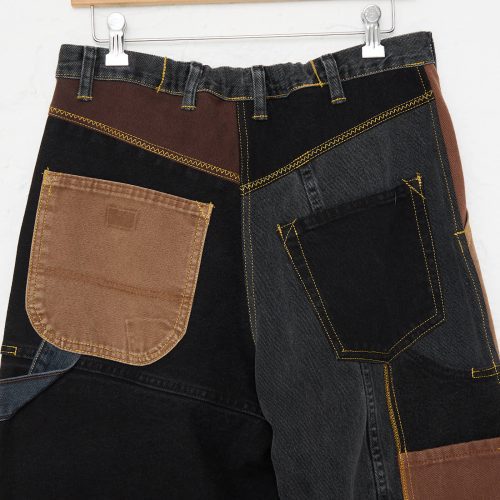 Wildrootz ReworkedJeansinBlackandBrownII Oroboro 4