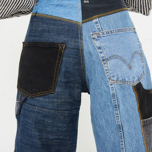 Wildrootz ReworkedJeansinBlue BlackandGreyI Oroboro 5